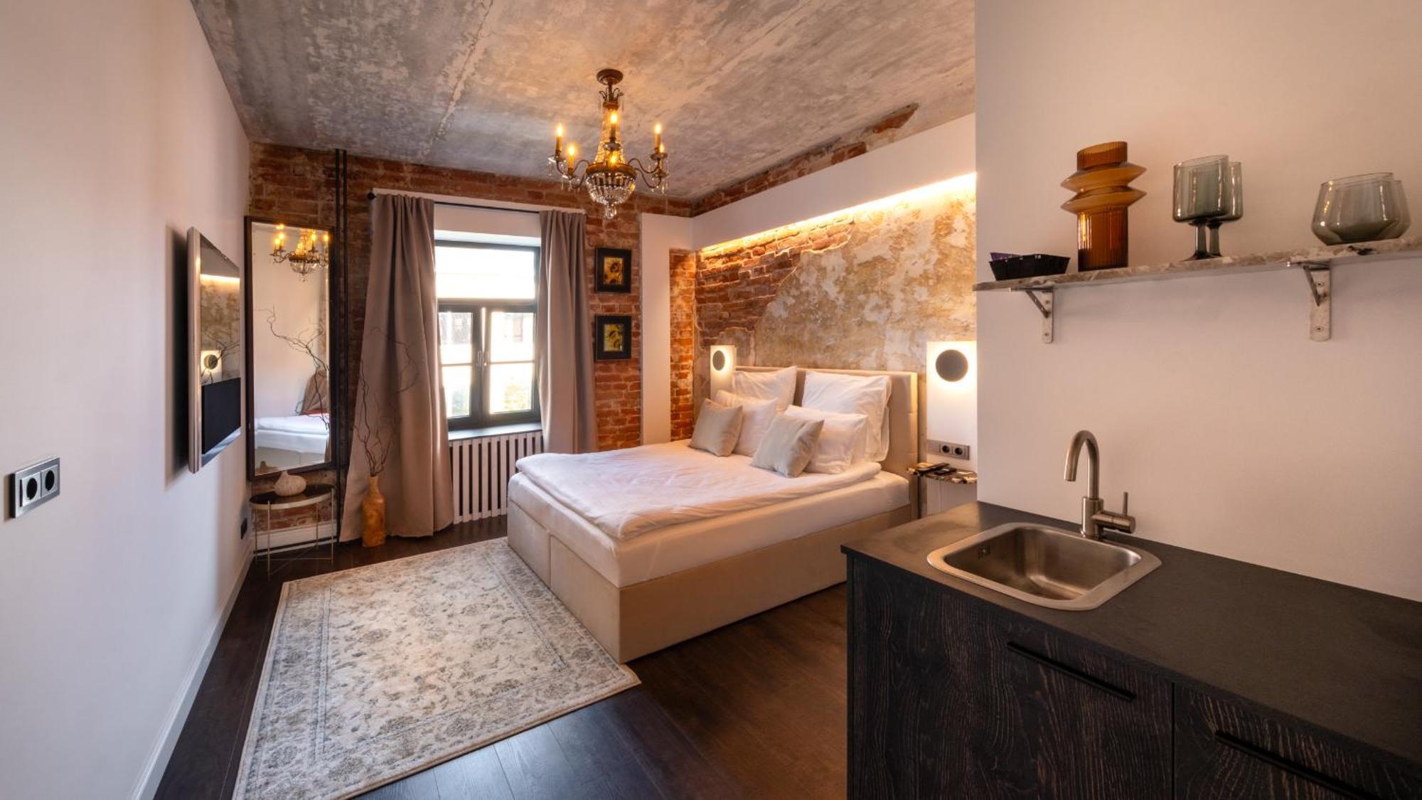 Turgaus Self Check-In Old Town Aparthotel Klaipėda Kültér fotó